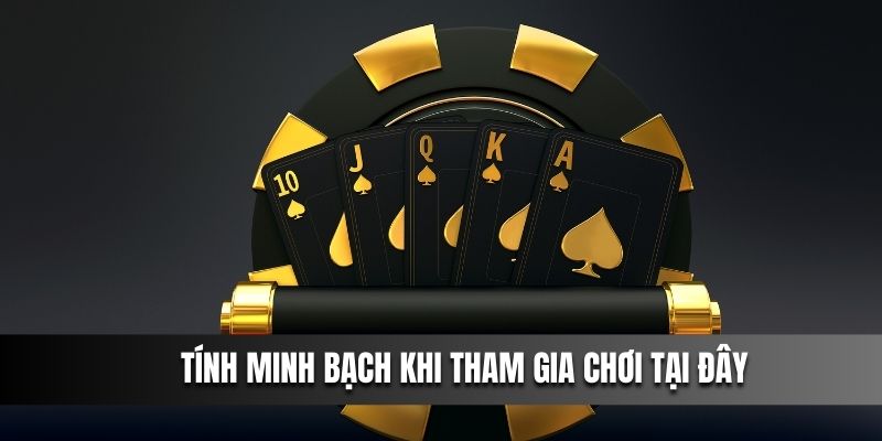 Tính minh bạch khi tham gia chơi Baccarat W88